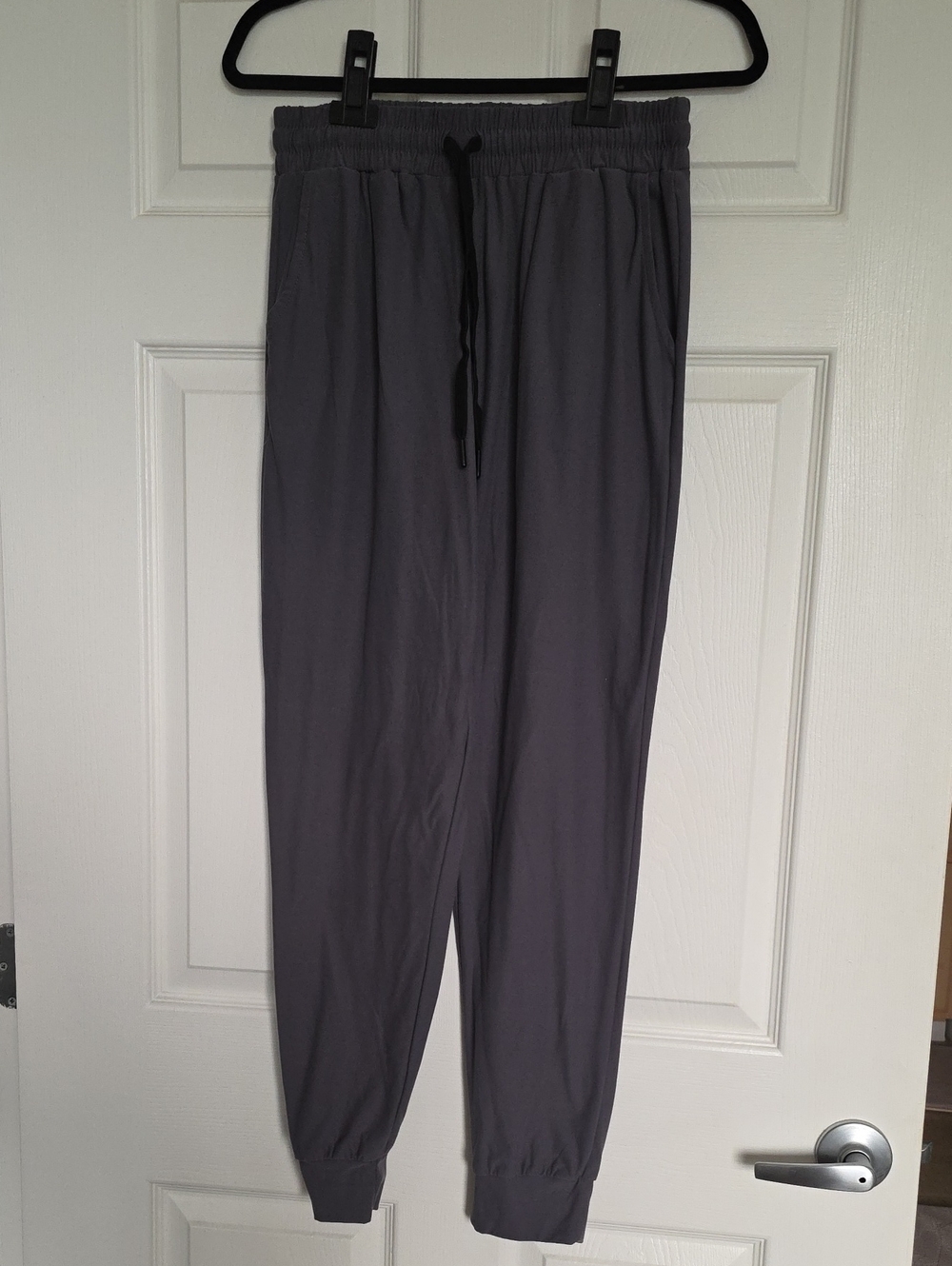 Men's Gray Drawstring Jogger Pants